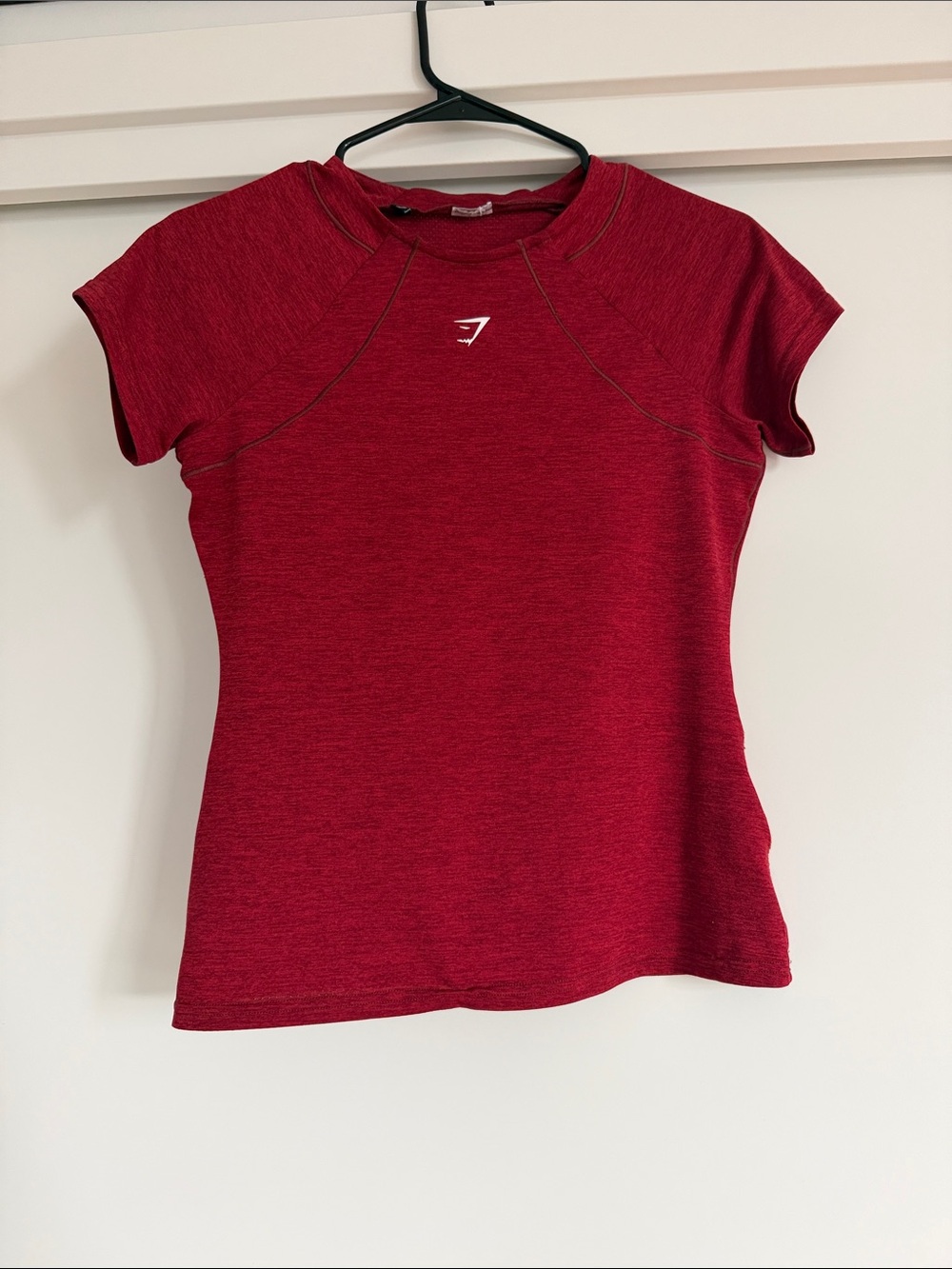 Gymshark Women’s Red Short Sleeve Performance Tee